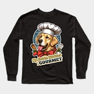 Chef Golden Retriever 2 Long Sleeve T-Shirt